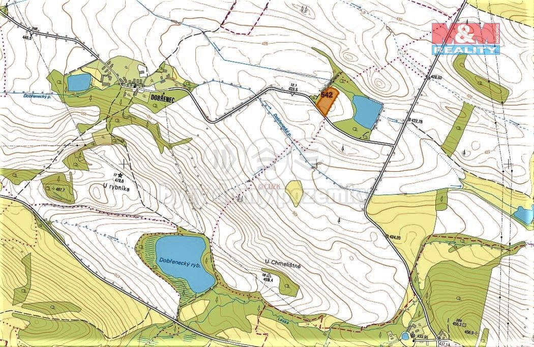 Prodej zemědělský pozemek - Mašťov, 431 56, 8 153 m²