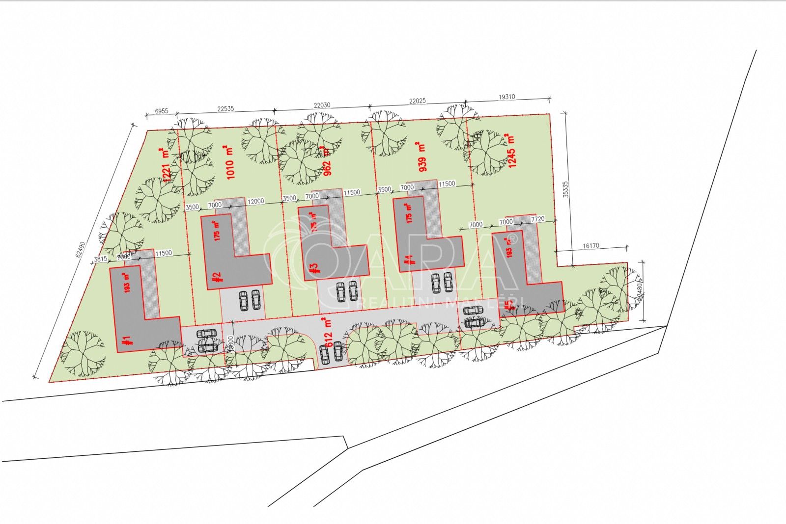 Prodej pozemek pro bydlení - Ovčáry, 6 m²