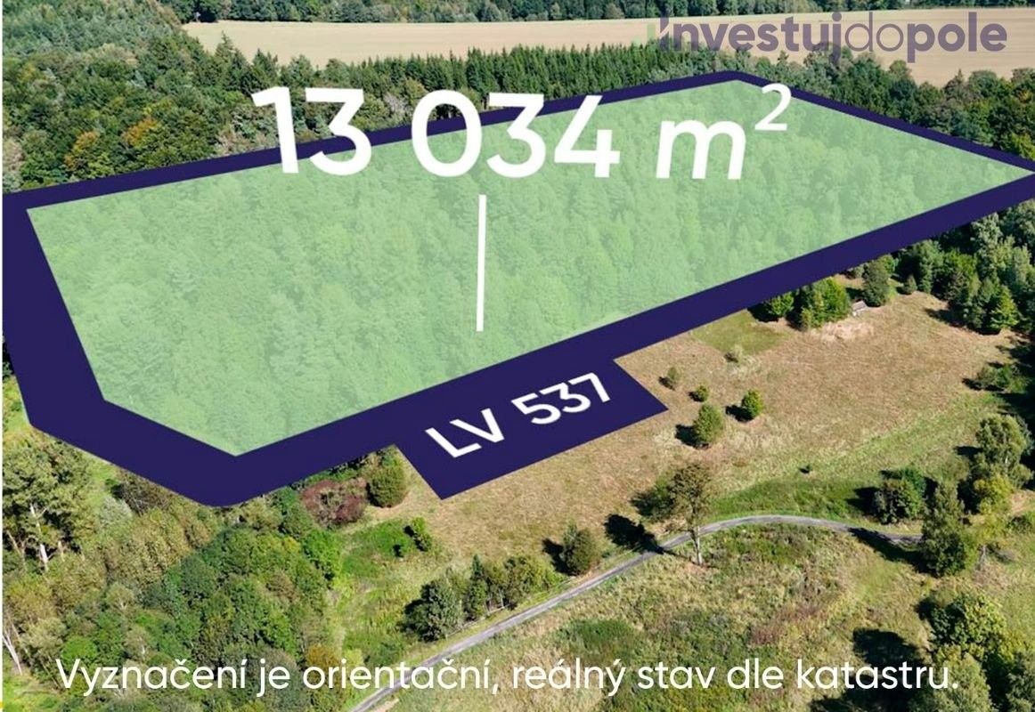 Pozemky pro bydlení, Třebovice, 13 034 m²
