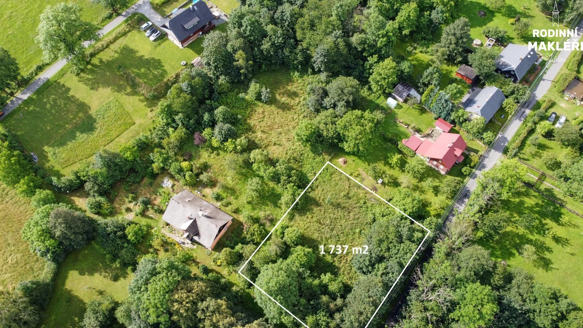 Prodej pozemek pro bydlení - Ondřejovice, Zlaté Hory, 4 984 m²