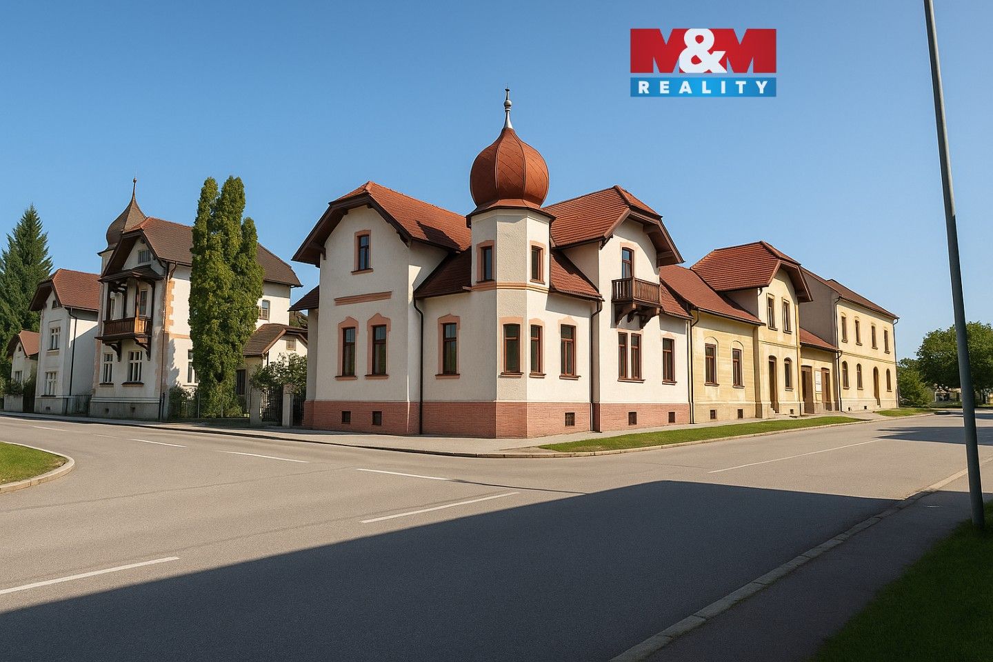 Rodinné domy, Komenského, České Velenice, 650 m²