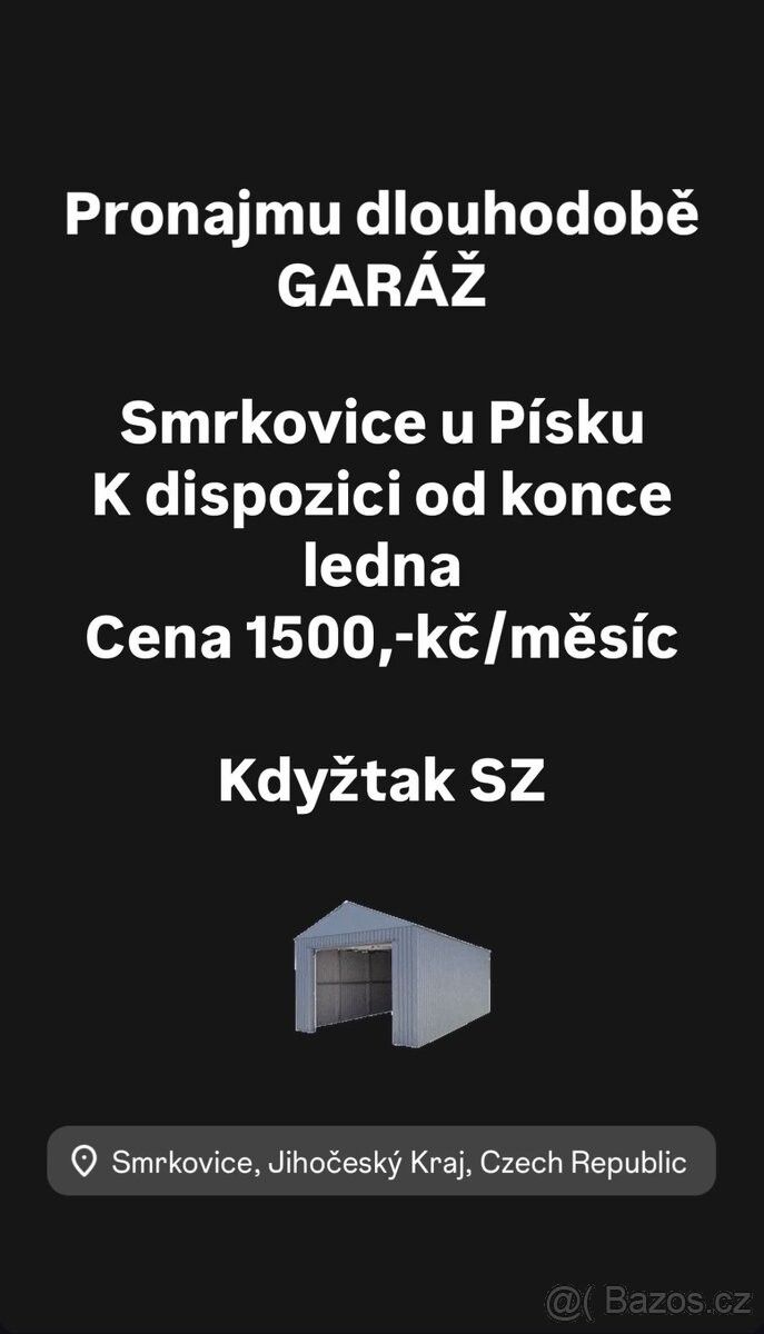 Garáže, Písek, 397 01