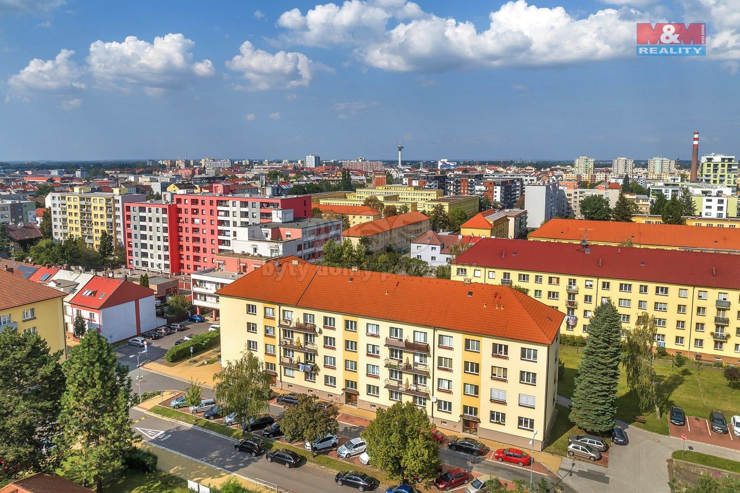 Prodej byt 2+1 - Benešovo náměstí, Pardubice, 57 m²