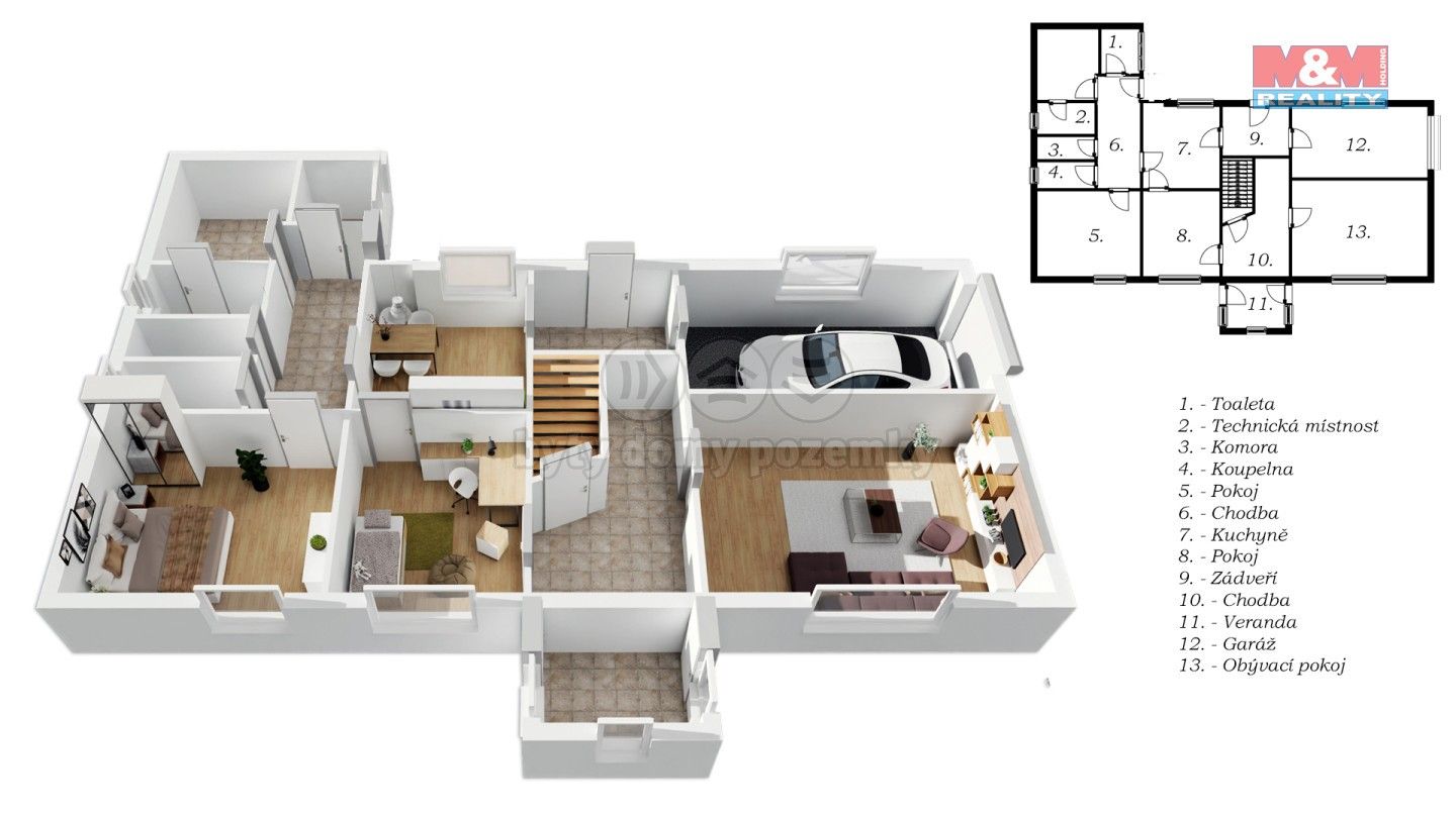 Prodej rodinný dům - Vyšní Lhoty, 149 m²