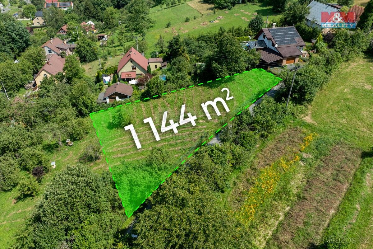 Pozemky pro bydlení, Zašová, 756 51, 1 144 m²