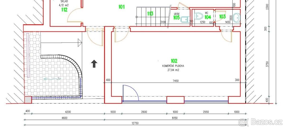 Pronájem kancelář - Lanškroun, 563 01, 28 m²