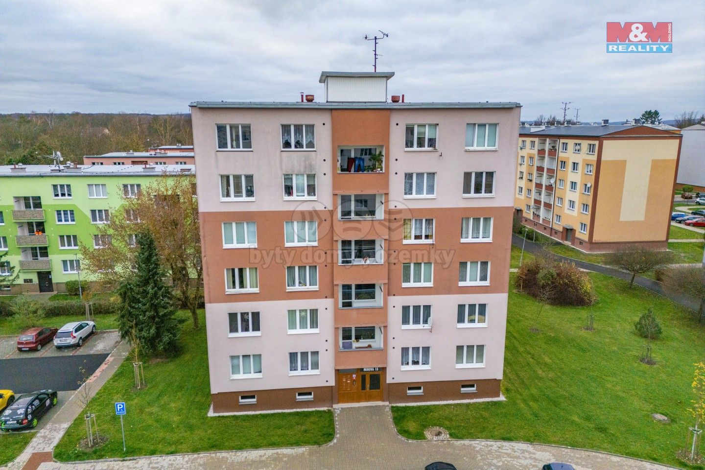 Prodej byt 2+1 - Mírová, Cheb, 52 m²