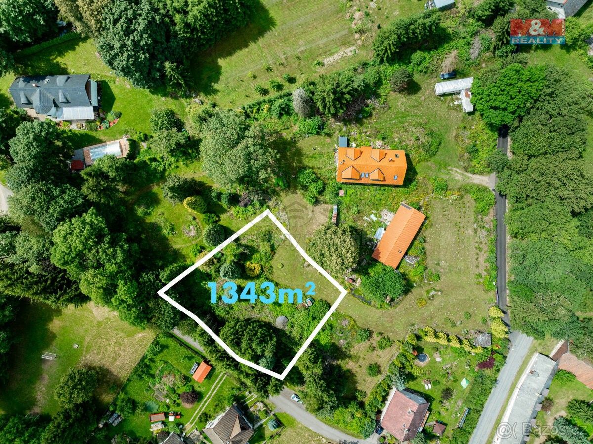 Prodej pozemek - Větrný Jeníkov, 588 42, 1 343 m²