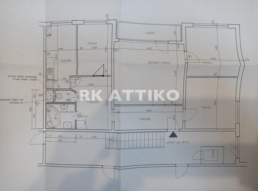 4+1, Horníkova, Brno, 89 m²