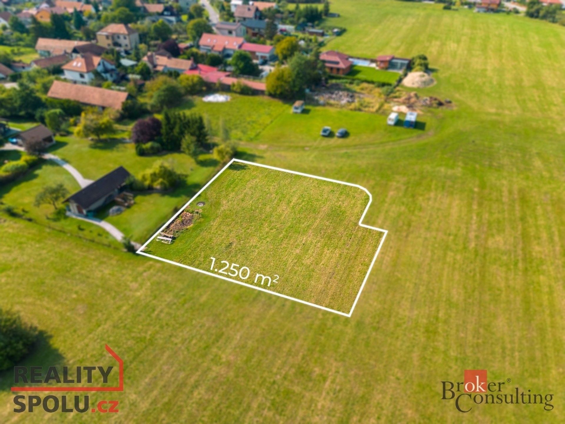 Pozemky pro bydlení, Horní Ředice, 1 250 m²