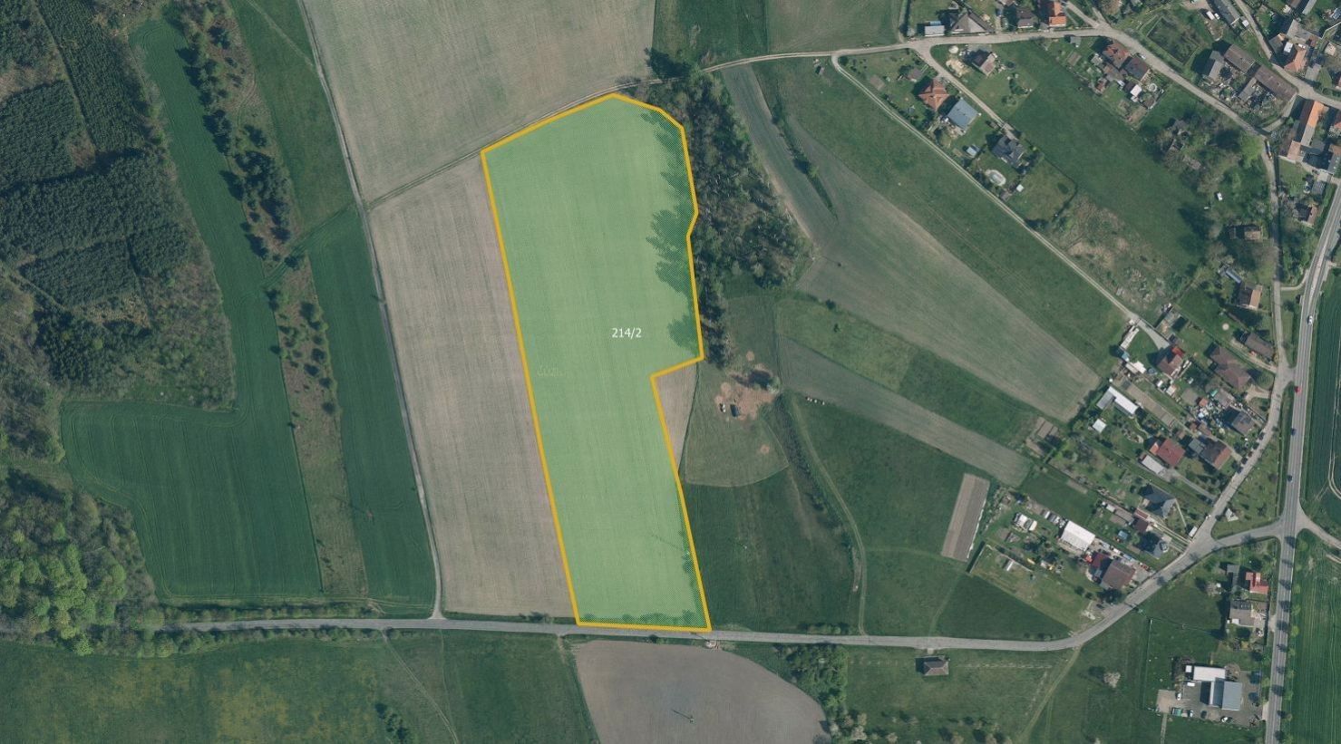 Zemědělské pozemky, Chudoplesy, Bakov nad Jizerou