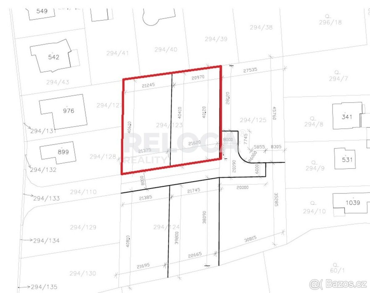Pozemky pro bydlení, Jesenice u Prahy, 252 42