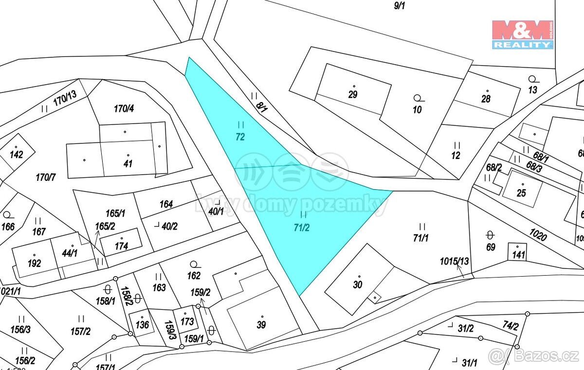 Prodej zahrada - Krupka, 417 41, 806 m²