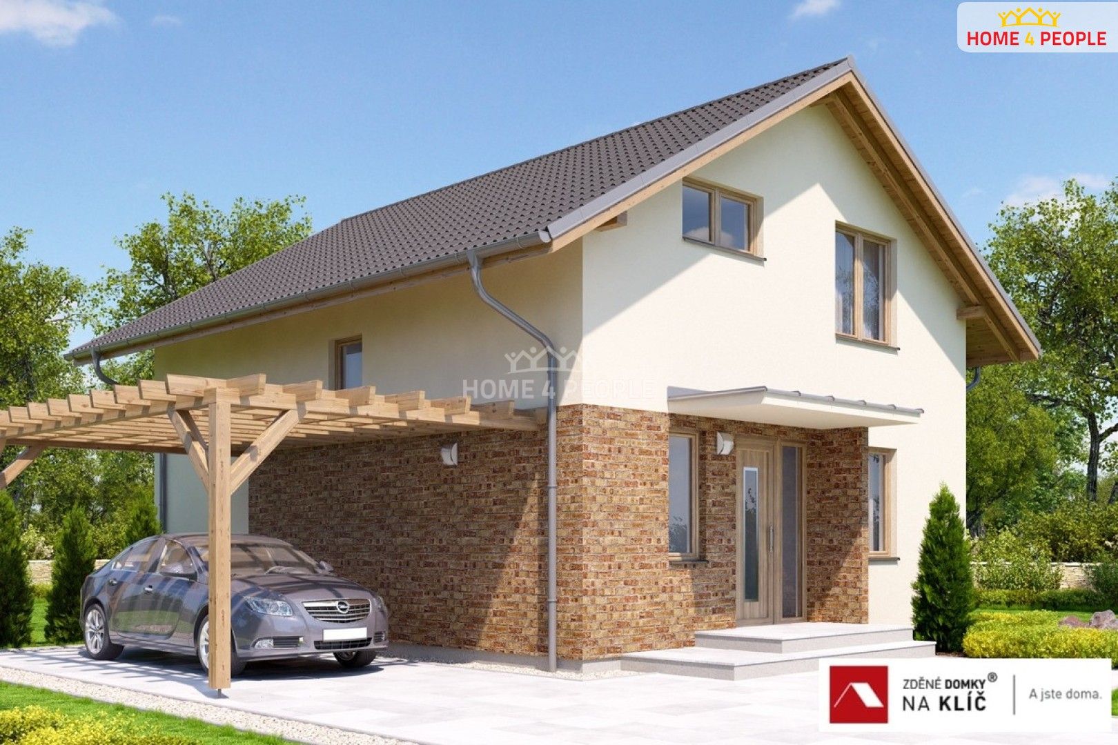 Rodinné domy, Machová, 121 m²