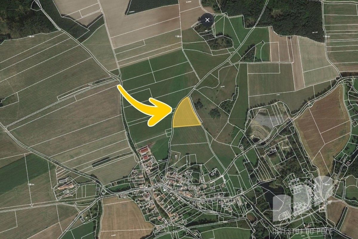 Prodej louka - Vranovice, Břasy, 13 569 m²