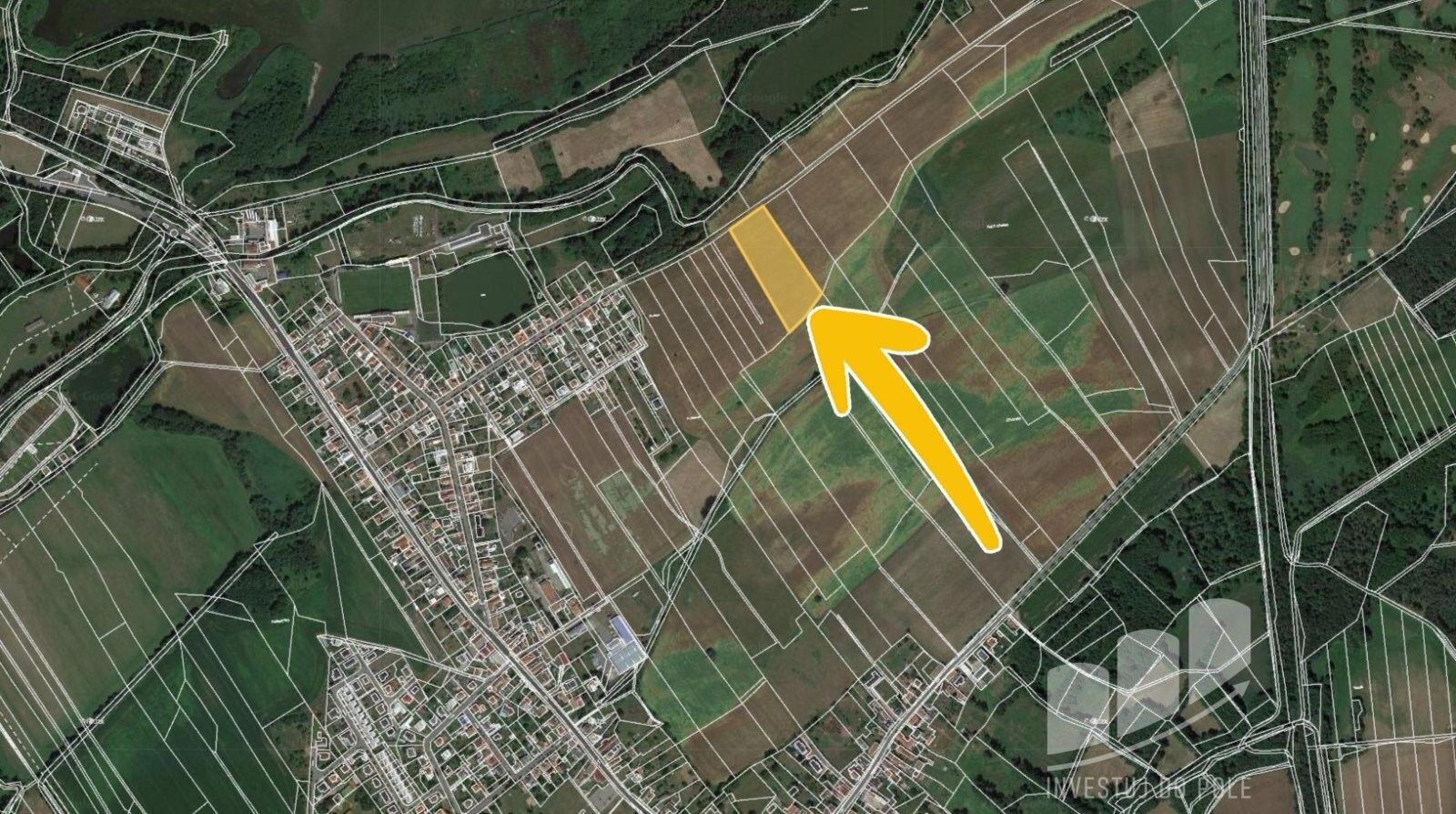 Prodej zemědělský pozemek - Lázně Bohdaneč, 2 466 m²