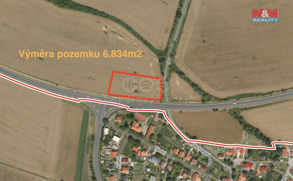 Zemědělské pozemky, Louny, 440 01, 6 834 m²