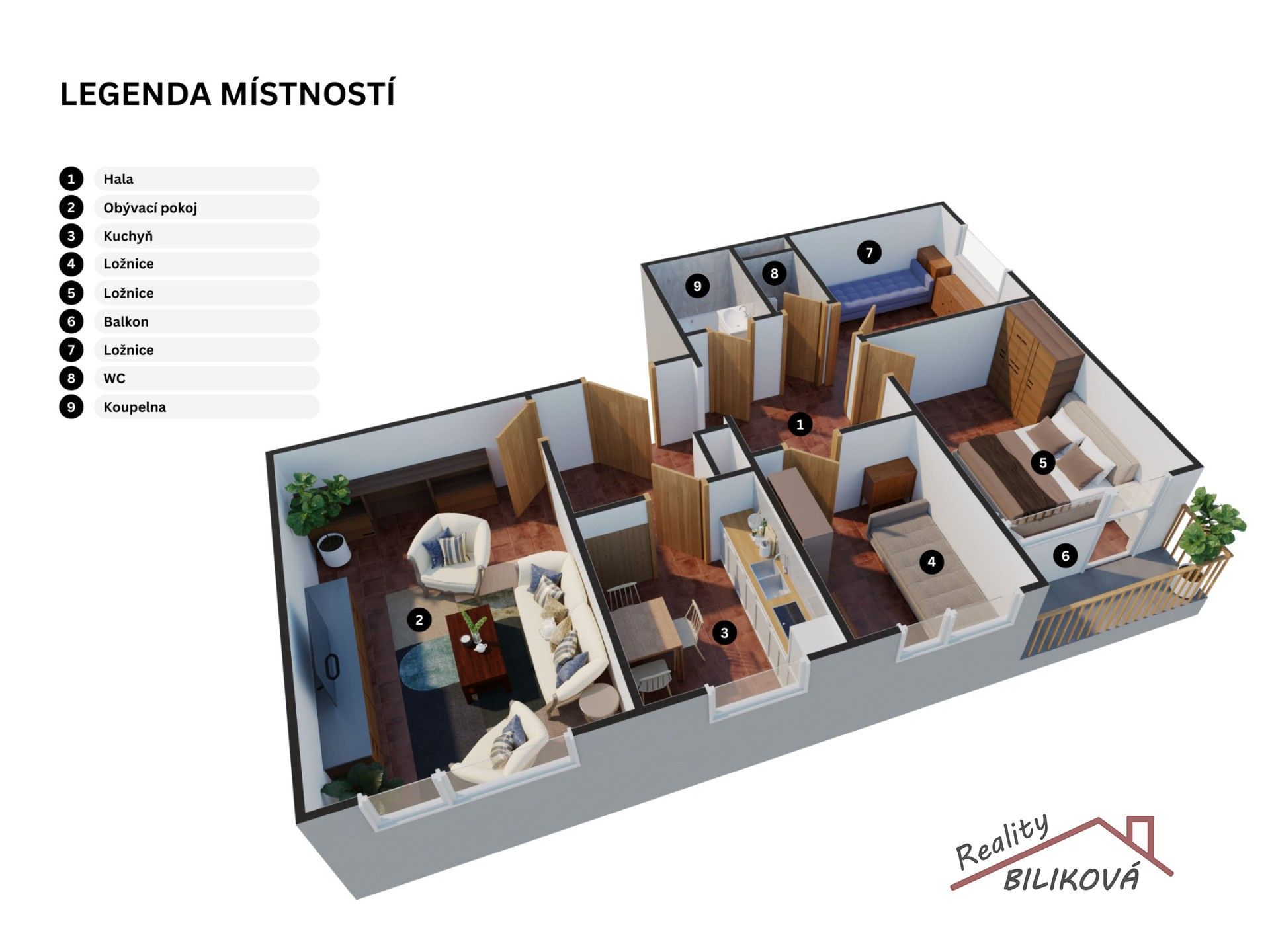 4+1, Chobotská, Brandýs nad Labem-Stará Boleslav, 68 m²
