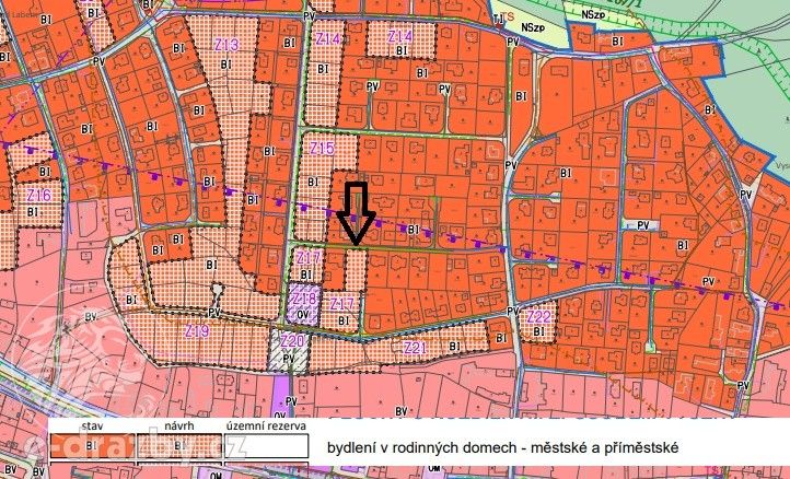 Prodej pozemek pro bydlení - Vysoká nad Labem, 1 086 m²