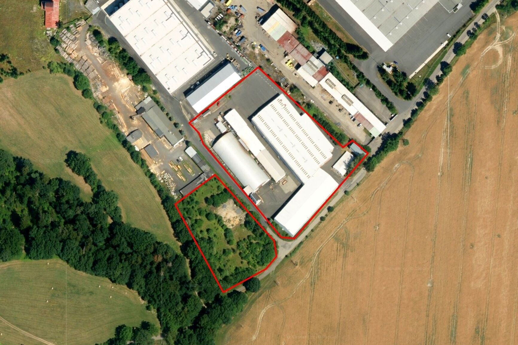 Sklady, Jesenice, Okrouhlá, 8 m²