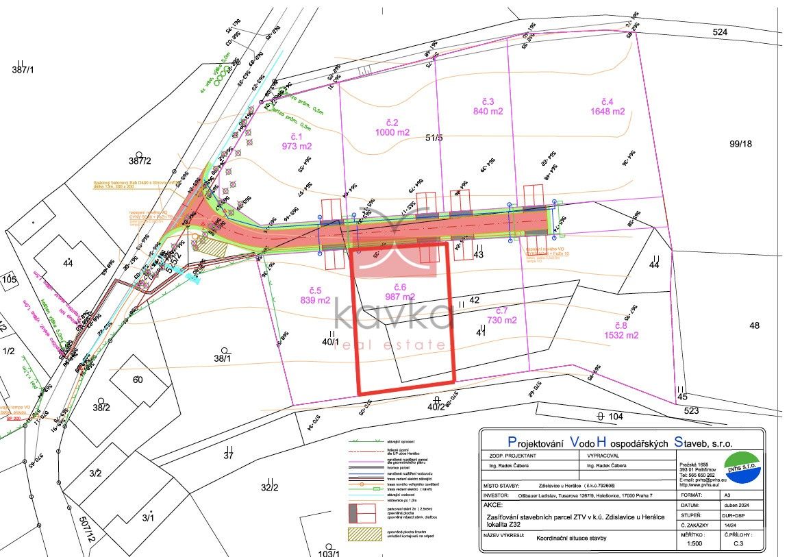 Pozemky pro bydlení, Zdislavice, Herálec, 987 m²