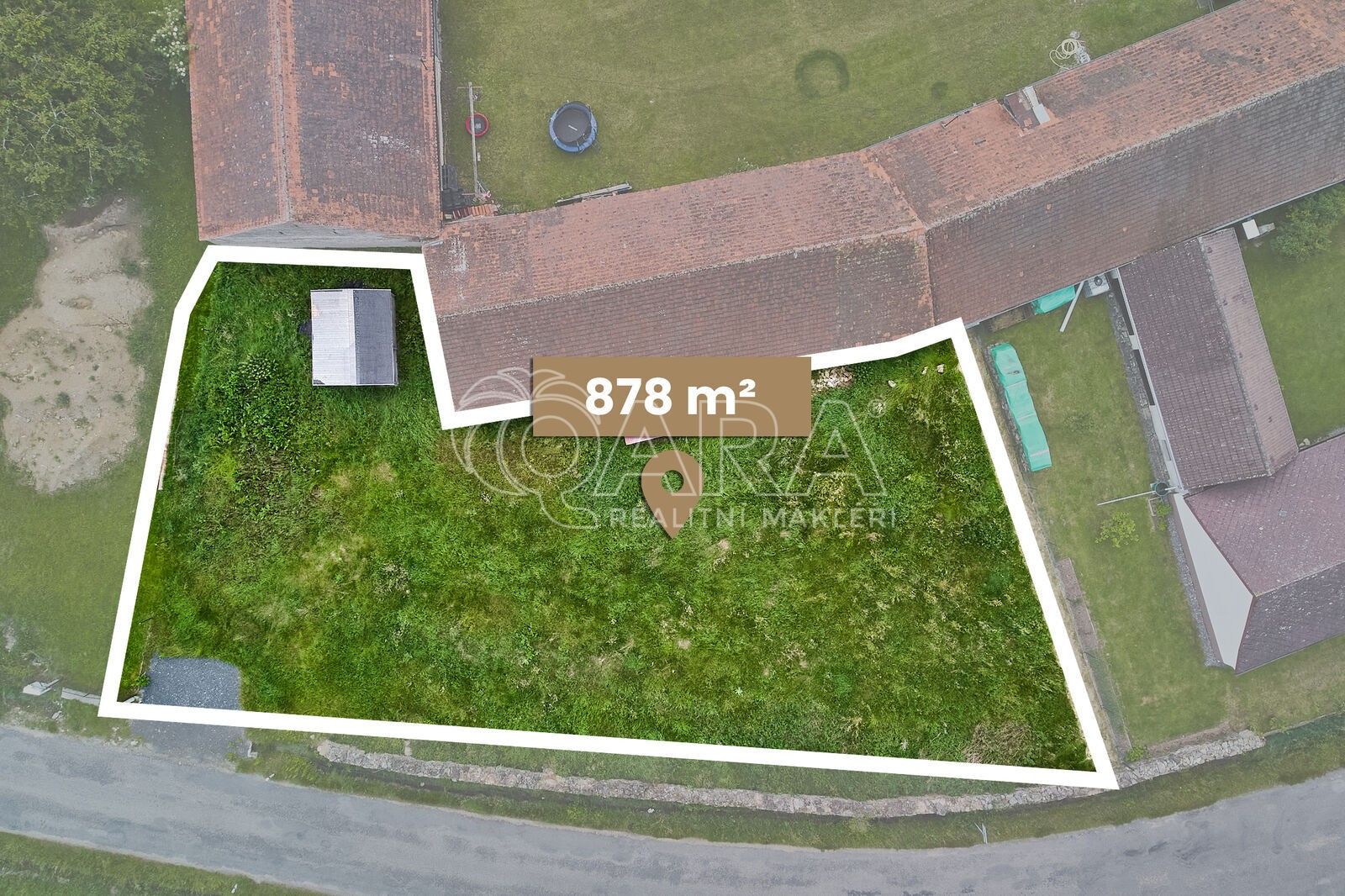 Pozemky pro bydlení, Zbynice, Hrádek, 878 m²