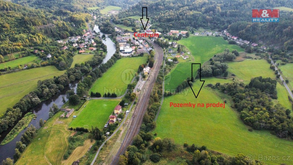 Prodej louka - Vojkovice nad Ohří, 362 73, 60 343 m²