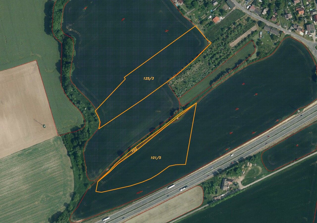 Zemědělské pozemky, Čtveřín, 37 m²