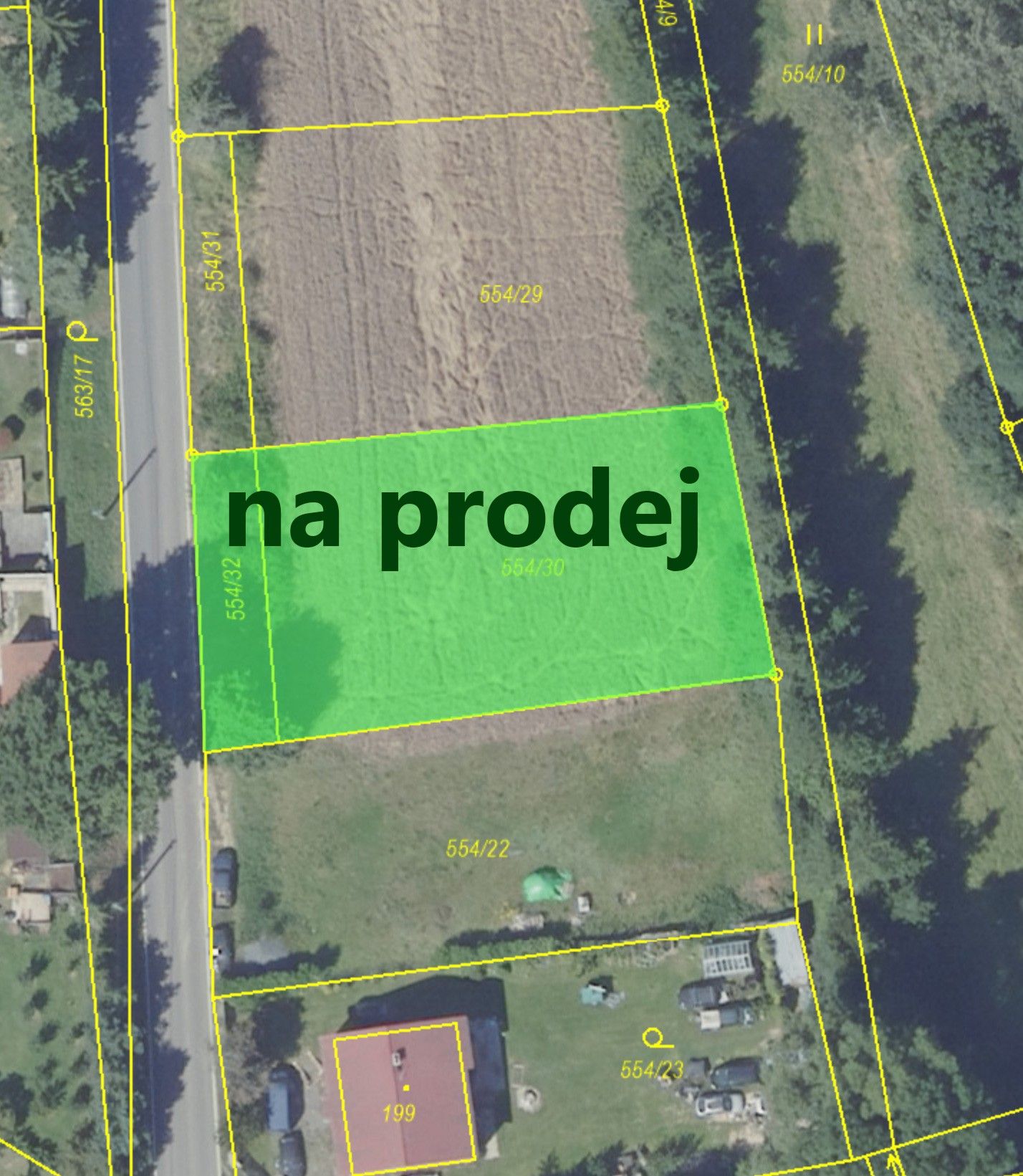 Pozemky pro bydlení, Libodřice, 1 204 m²