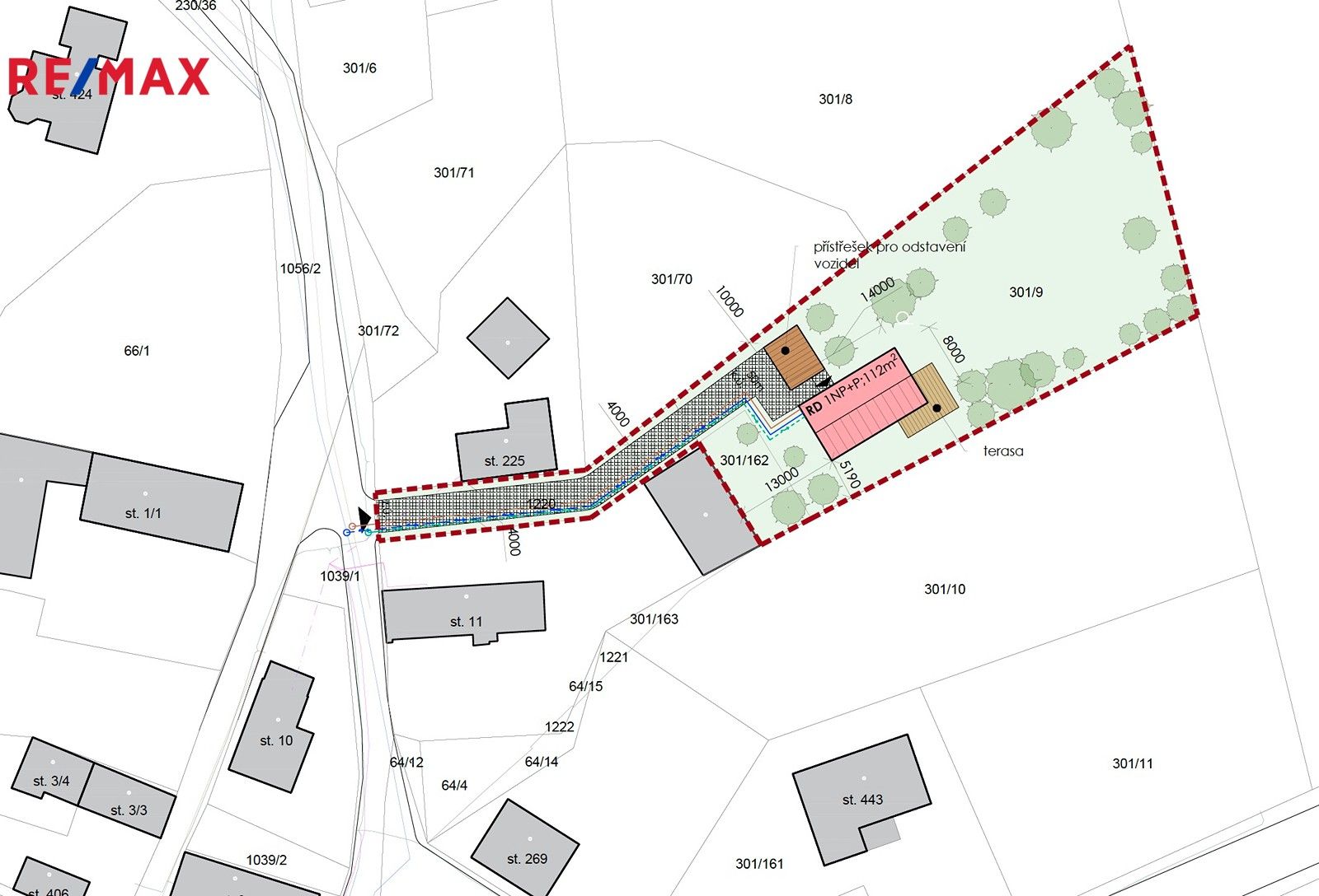 Prodej pozemek pro bydlení - Dětenice, 1 m²