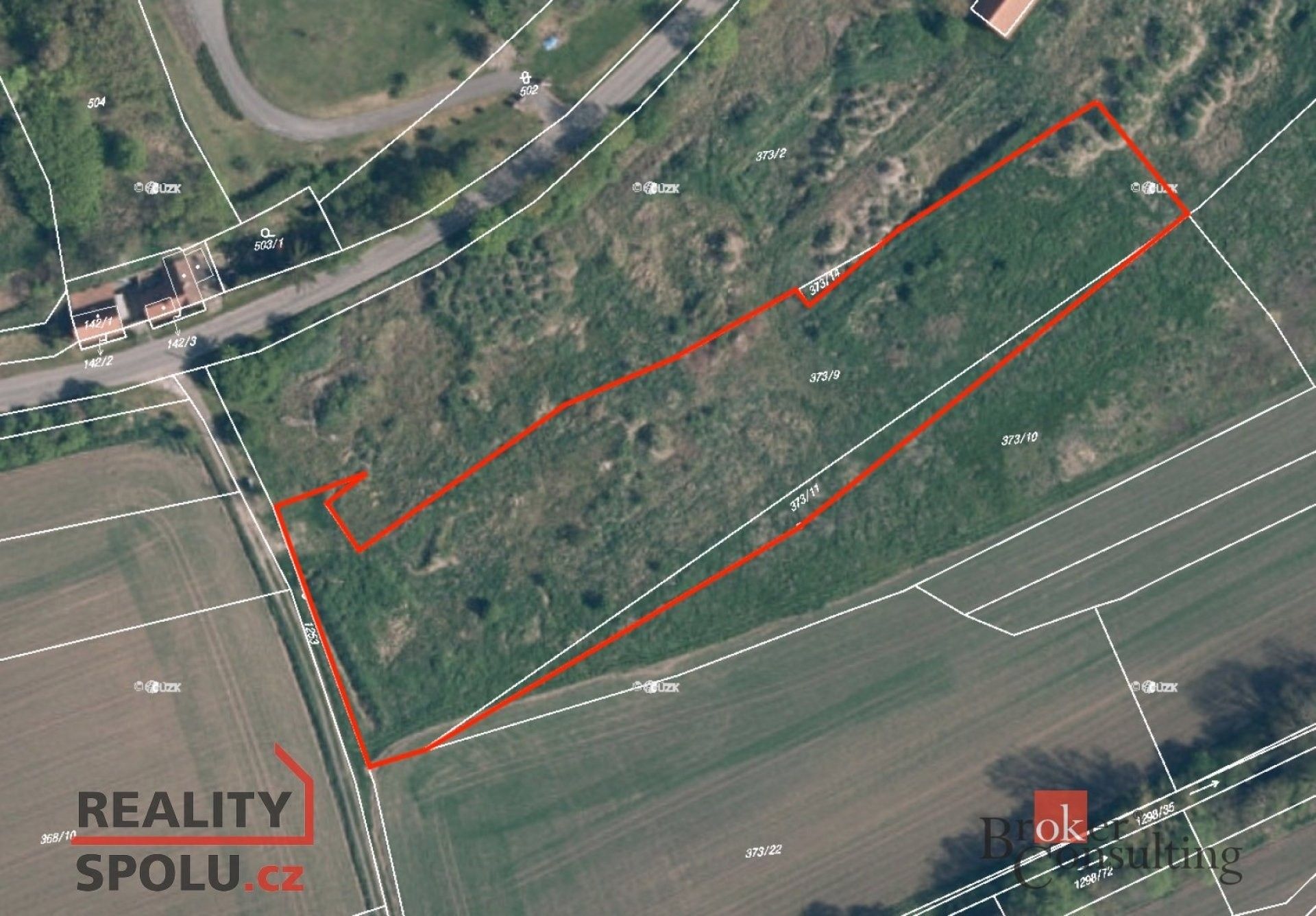 Prodej pozemek pro bydlení - Sazená, 7 212 m²