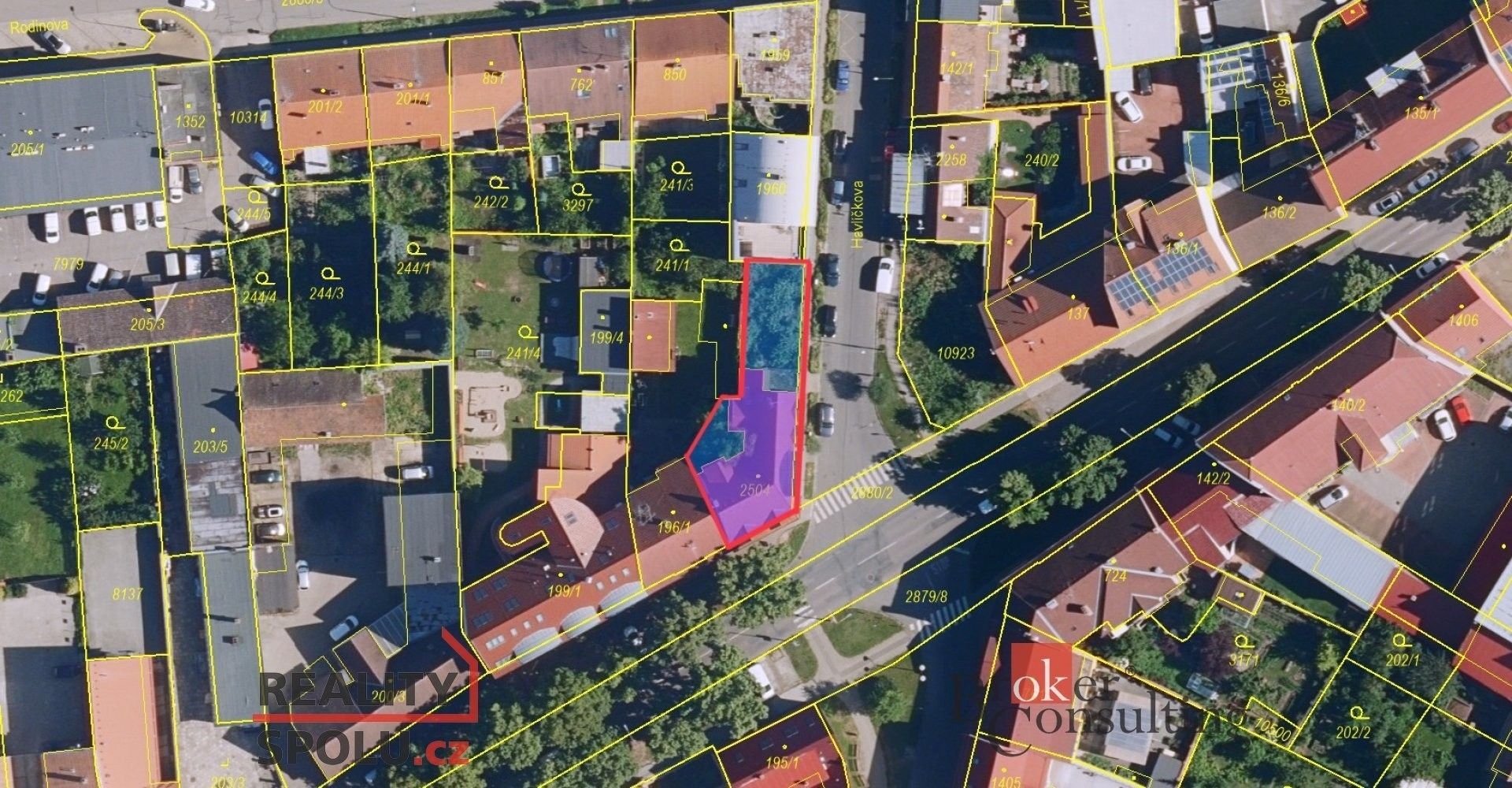 Prodej činžovní dům - Havlíčkova, Hodonín, 786 m²