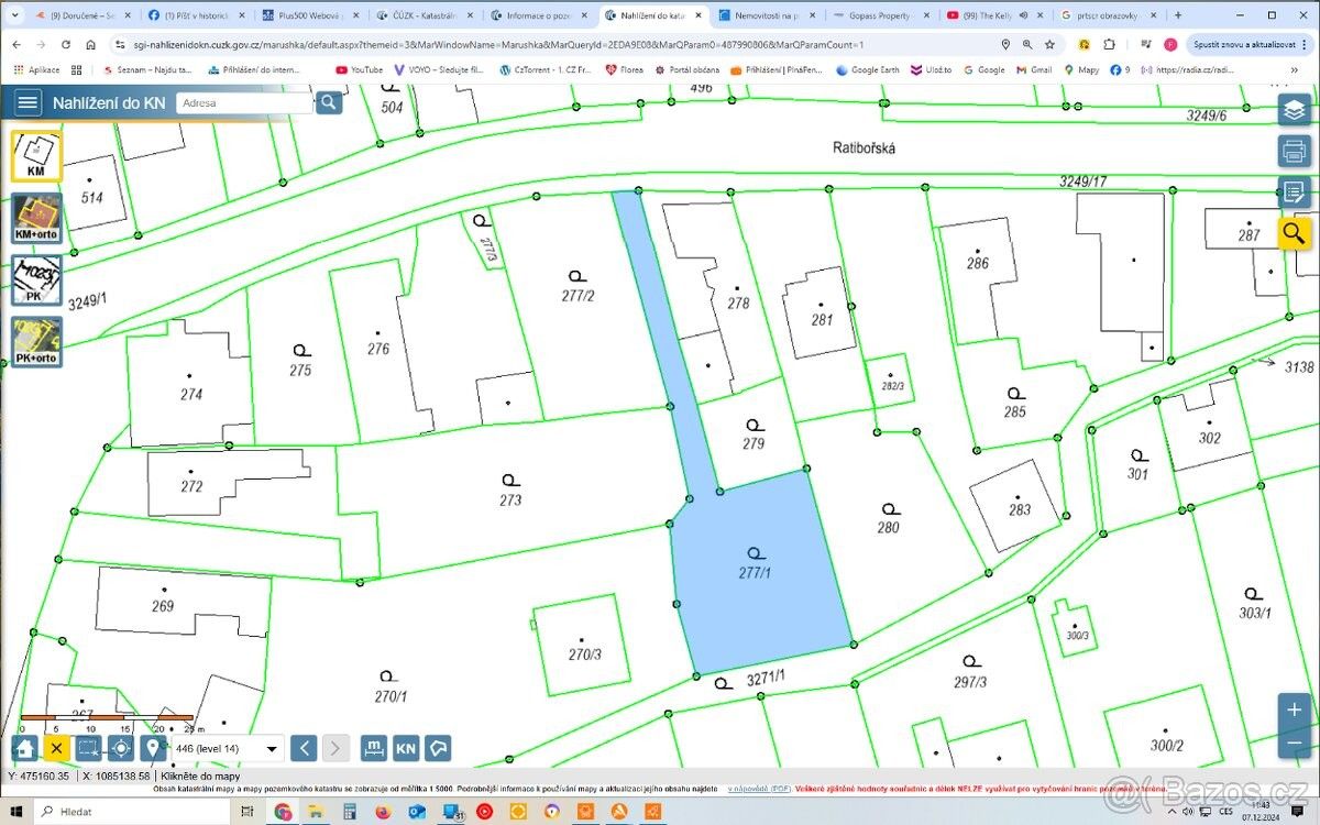 Pozemky pro bydlení, Píšť, 747 18, 759 m²