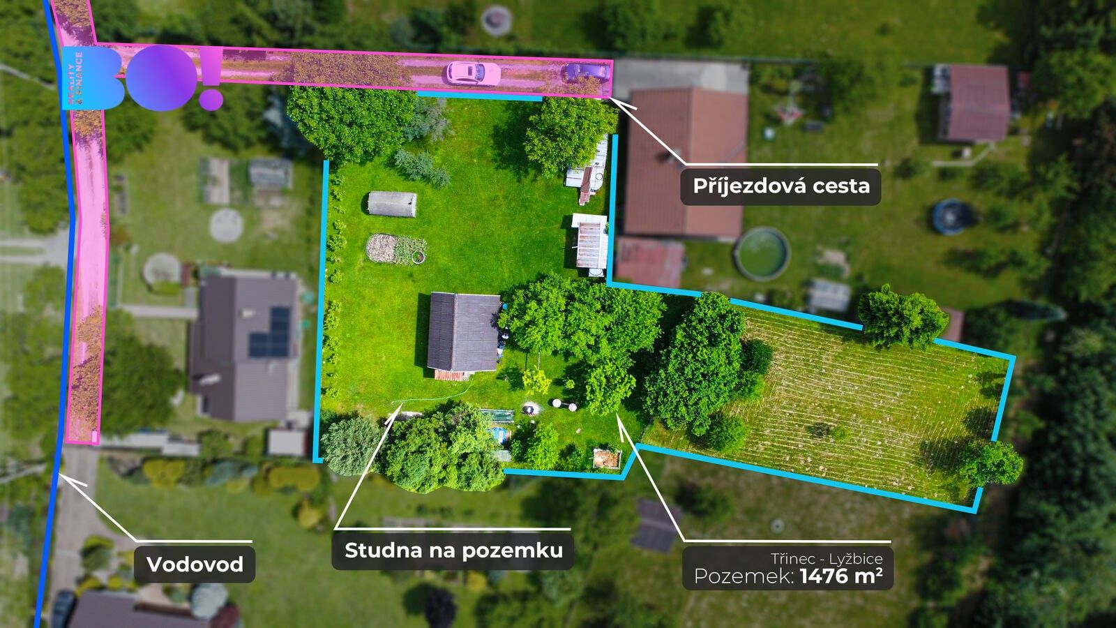 Pozemky pro bydlení, Třinec, 1 476 m²