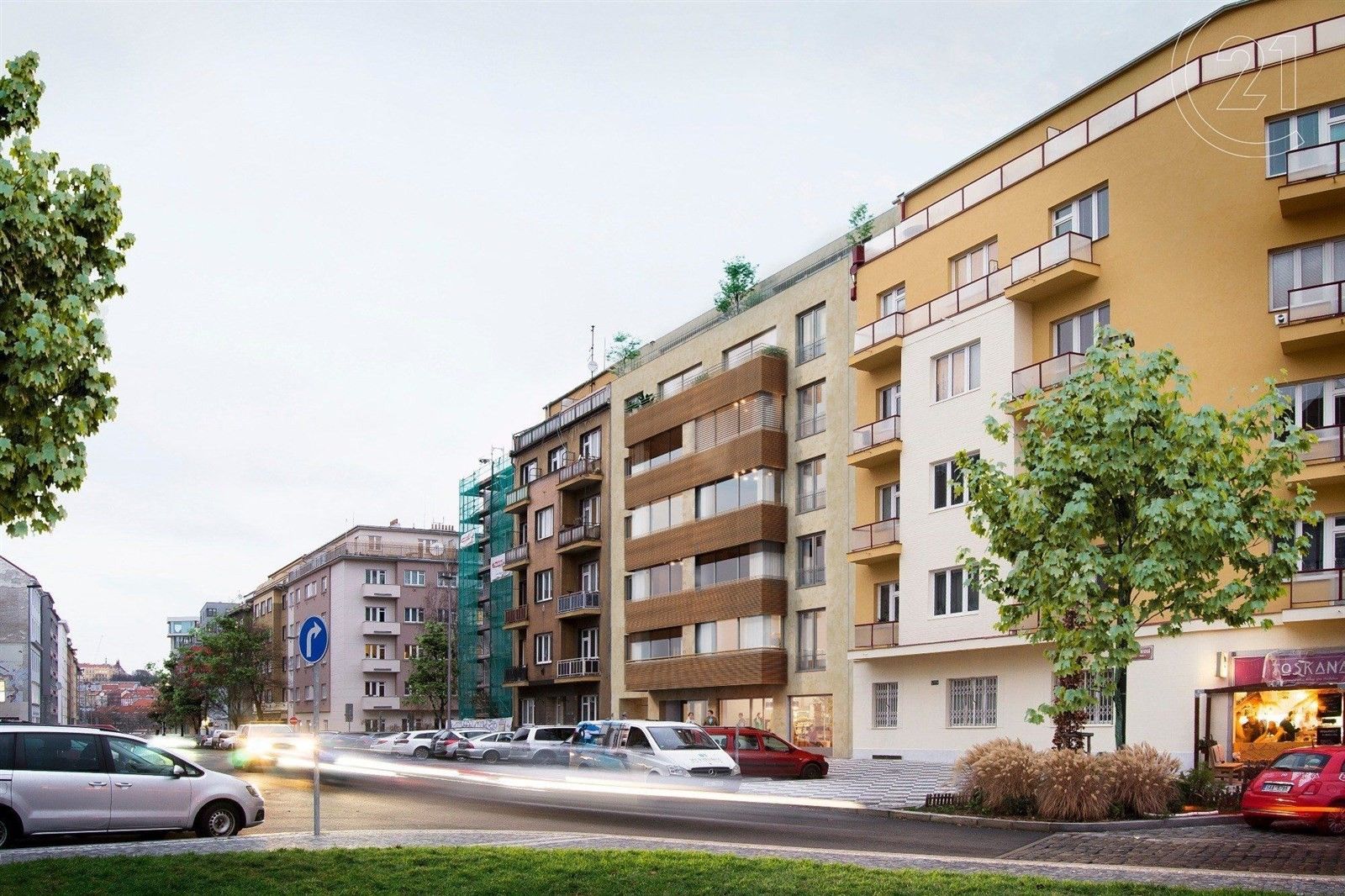 3+kk, Nuselská, Praha, 79 m²