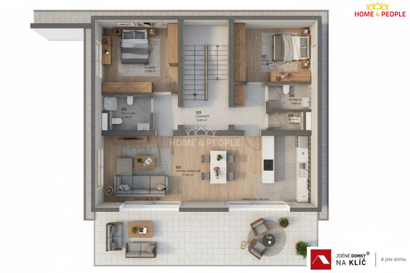 Rodinné domy, Mlýnská, Luhačovice, 175 m²