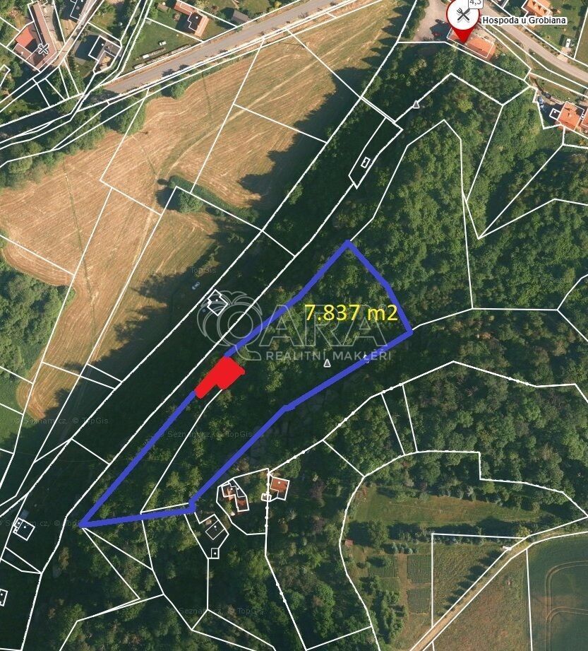 Prodej pozemek pro bydlení - Kokořínský Důl, Kokořín, 7 837 m²