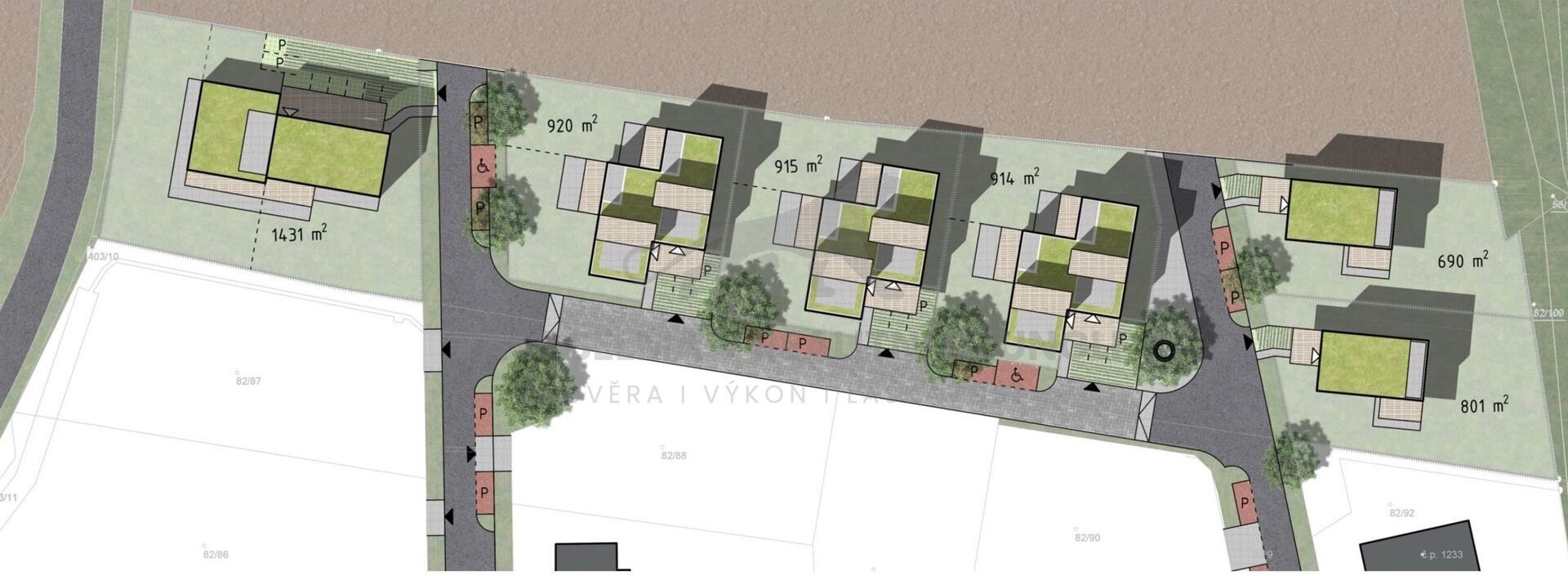 Pozemky pro bydlení, Na Skalách, Kralupy nad Vltavou, 7 m²