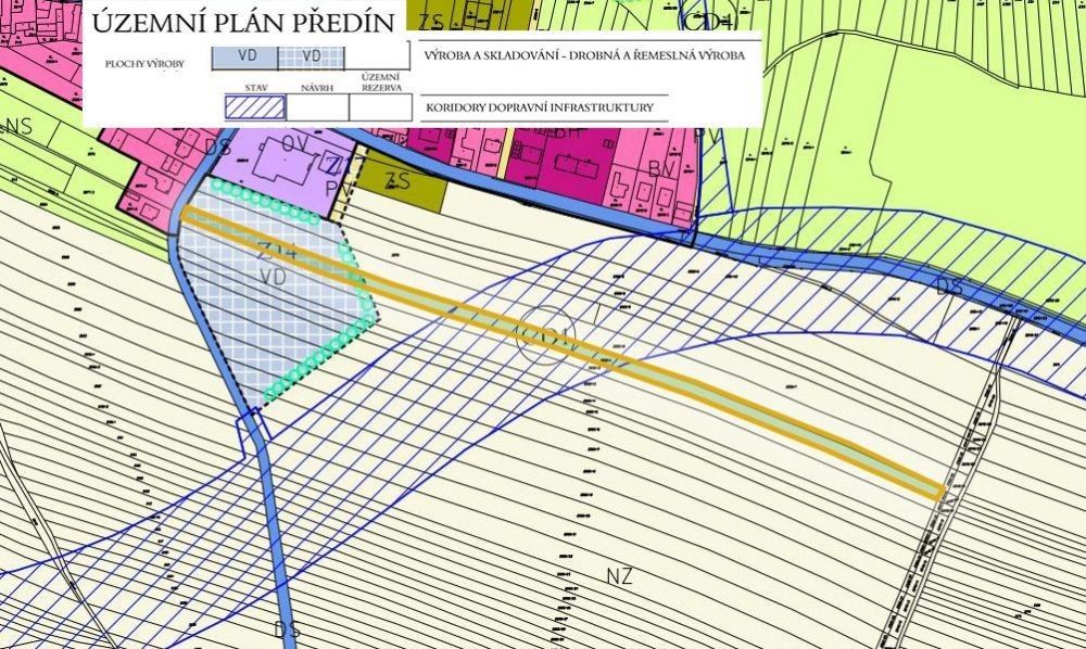 Prodej pozemek - Předín, 675 27, 5 761 m²