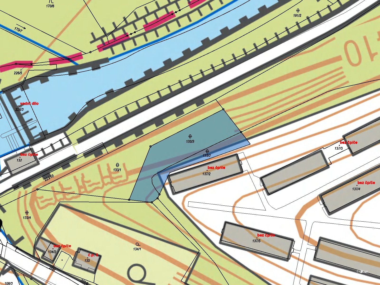 Prodej pozemek - Březová, 1 510 m²