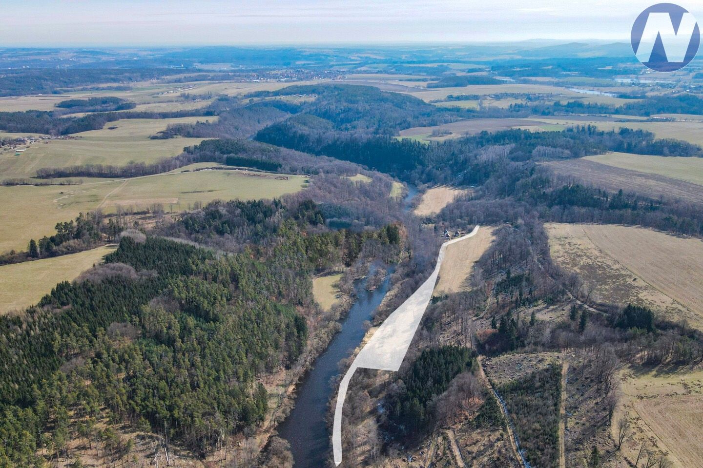 Louky, Dolní Třebonín, 13 818 m²