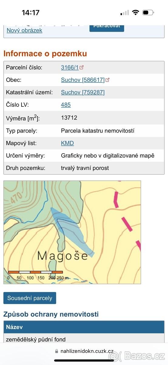 Louky, Kunovice, 686 04, 13 712 m²