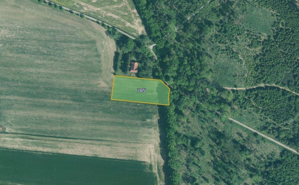 Zemědělské pozemky, Jehnědno, Albrechtice nad Vltavou, 3 602 m²