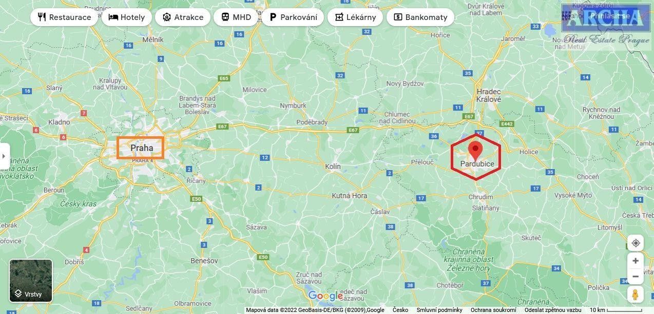 Pronájem kancelář - Smilova, Pardubice, 18 m²