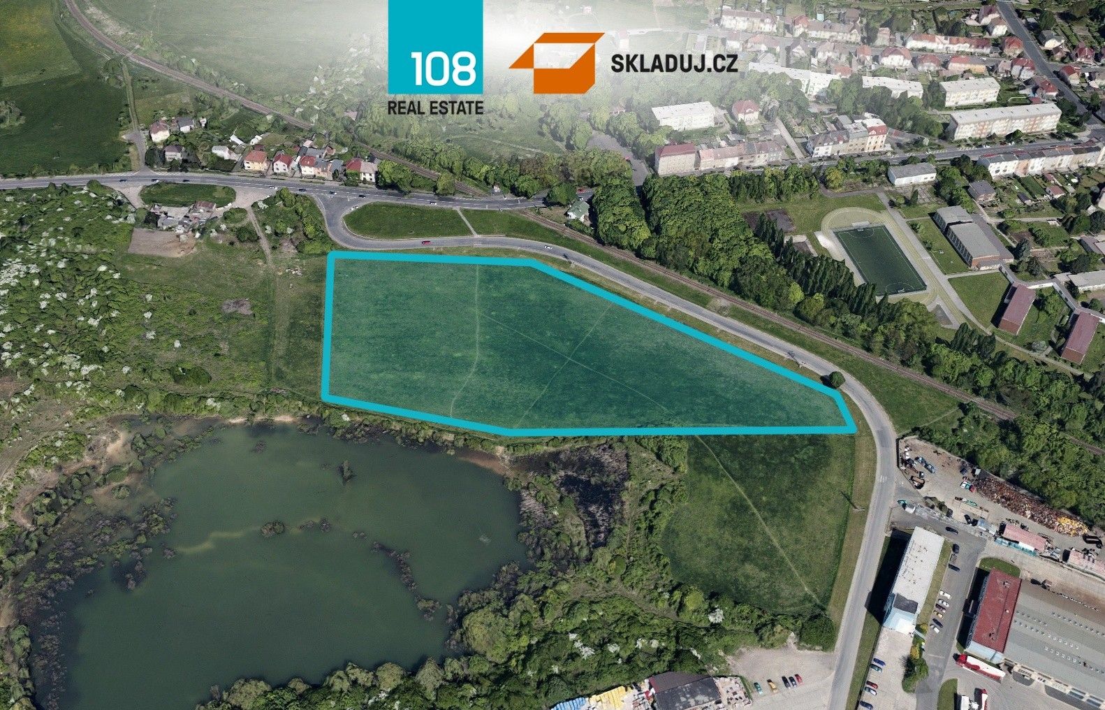 Prodej komerční pozemek - Duchcovská, Teplice, 28 706 m²