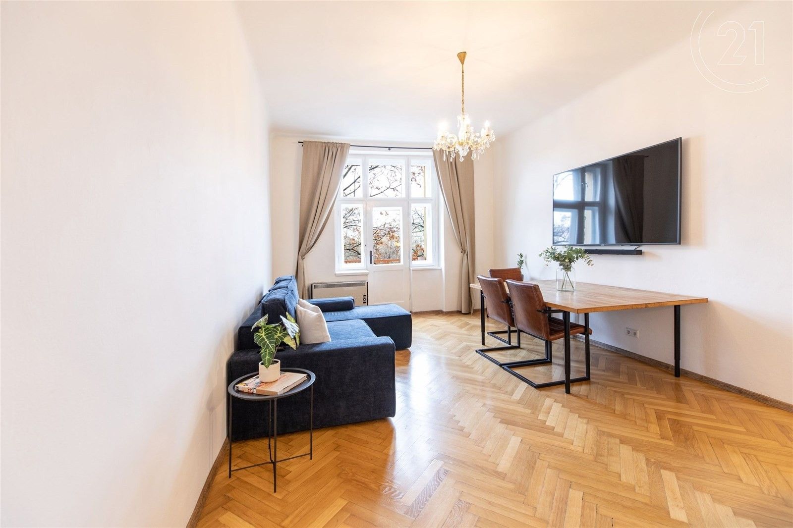 2+kk, Fibichova, Praha, 61 m²