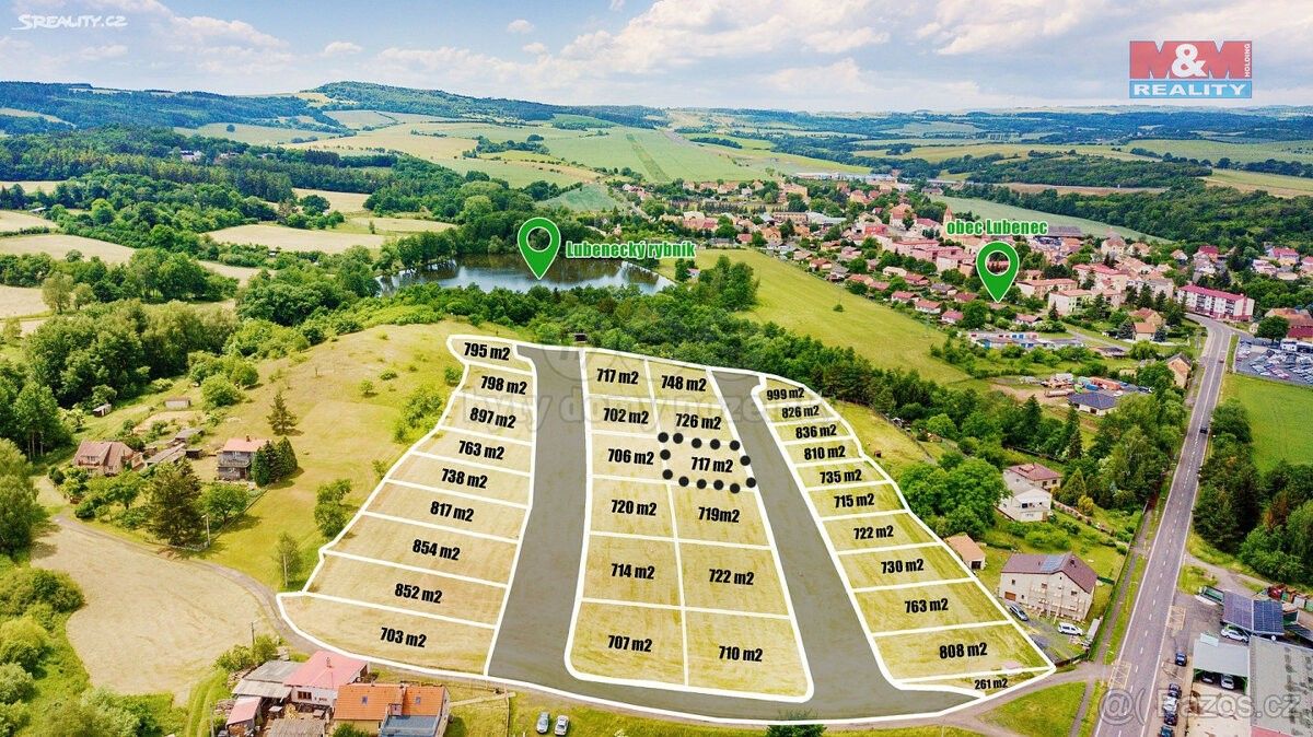 Prodej pozemek pro bydlení - Lubenec, 439 83, 717 m²