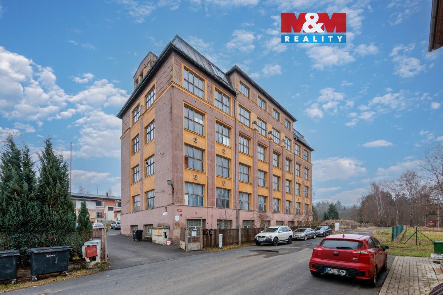 Činžovní domy, Kotkova, Aš, 2 400 m²