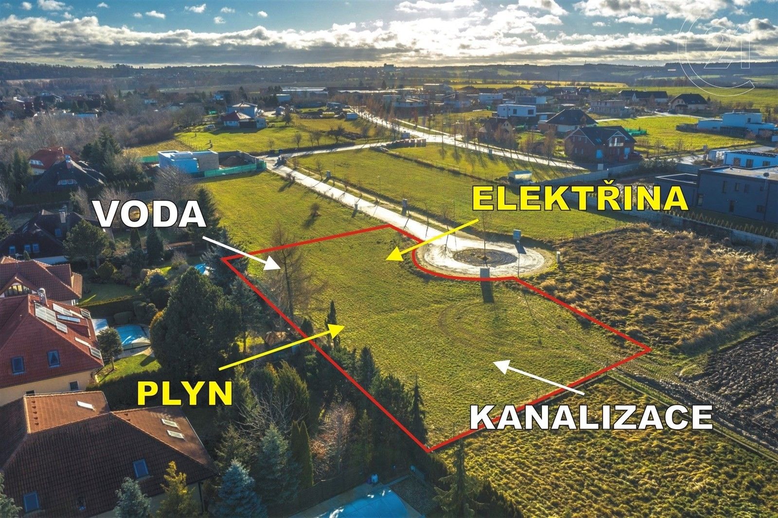 Pozemky pro bydlení, V Lískách, Říčany, 1 801 m²