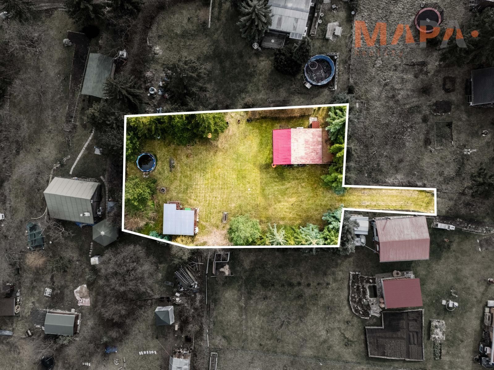 Zahrady, Poláky, Chbany